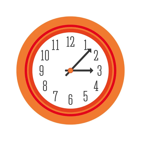 Icona dell'orologio tradizionale. progettazione del tempo. grafica vettoriale — Vettoriale Stock