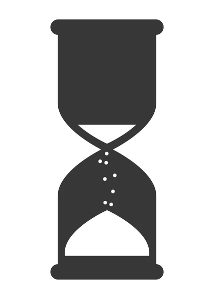 Icono del reloj de arena. diseño del tiempo. gráfico vectorial — Vector de stock