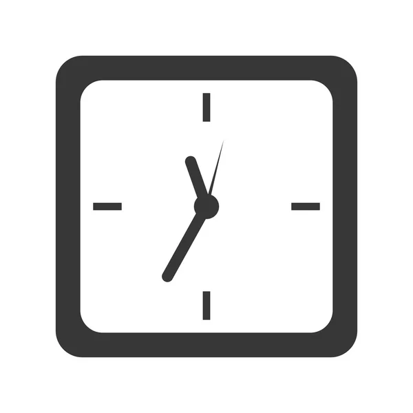 Frame klockikonen. Tid design. vektorgrafik — Stock vektor