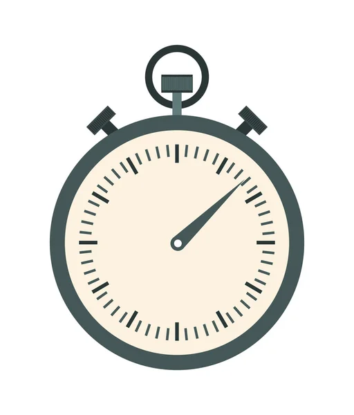 Chronometer-Symbol. Zeitgestaltung. Vektorgrafik — Stockvektor