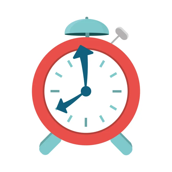 Icono de reloj tradicional. diseño del tiempo. gráfico vectorial — Vector de stock