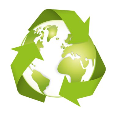 Earth simgesini. Planet tasarım. Vektör grafiği