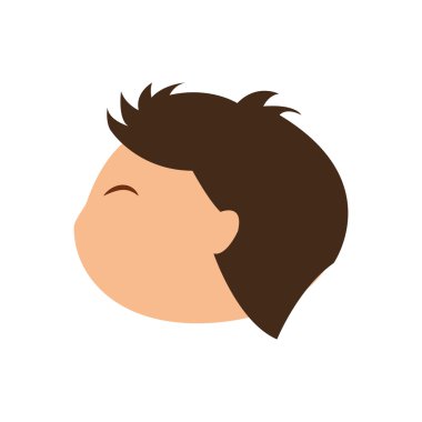 Çocuk uyku simgesi. dinlenme ve uyku tasarım. Vektör grafiği