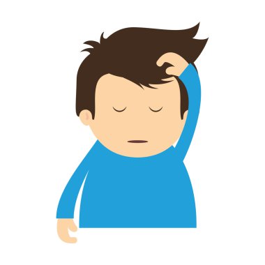 Çocuk uyku simgesi. dinlenme ve uyku tasarım. Vektör grafiği