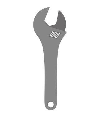 Wrench kutsal kişilerin resmi. aracı tasarımı. vektör grafiği