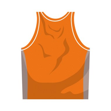 Tshirt simgesi. Basketbol tasarım. Vektör grafiği