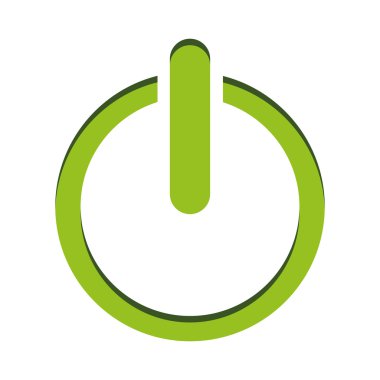 düğme simgesi. Tasarım üzerinde. Vektör grafiği