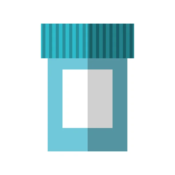 Gyógyszert ábrázoló ikonra. Egészségügyi és egészségügyi ellátás kialakítása. Vektorgrafika — Stock Vector