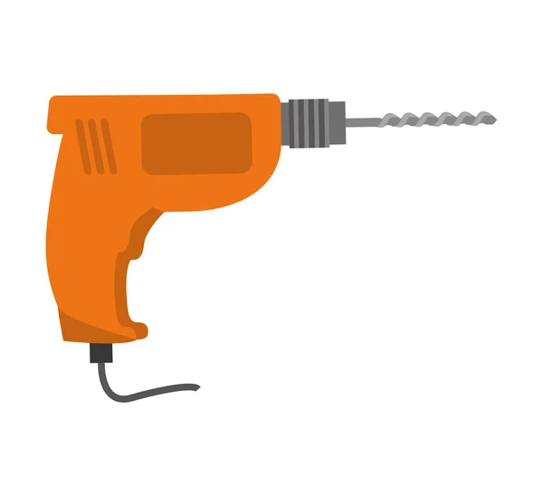 Drill icon. Tool design. Vector graphic — Stock Vector