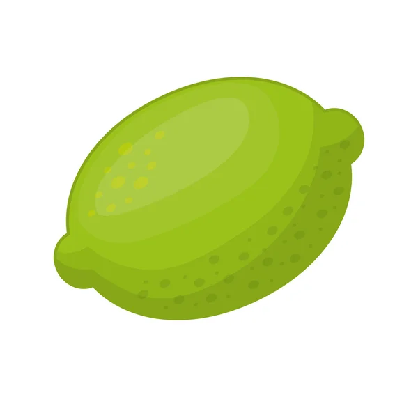 Icono de limón. Diseño de alimentos orgánicos y saludables. Gráfico vectorial — Vector de stock