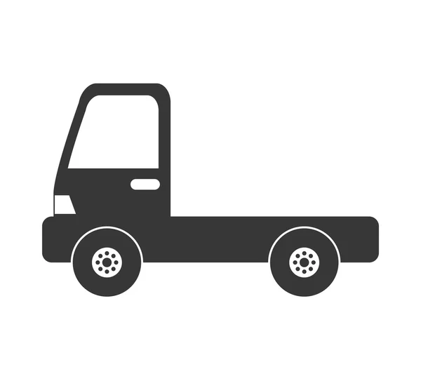 卡车图标。交货和运输设计。矢量图形 — 图库矢量图片