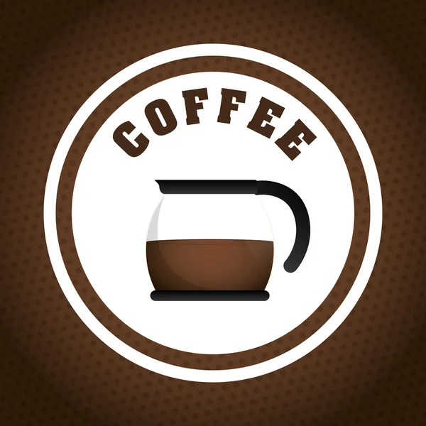 Desenho de café ilustração — Vetor de Stock
