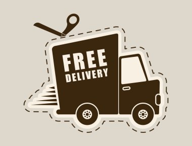 ücretsiz teslimat tasarım.
