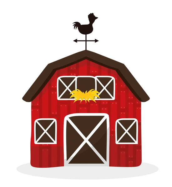 Ferme design frais . — Image vectorielle