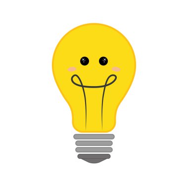 Pozitif duygu simgesi. Düşünme tasarımı. Vektör grafiği