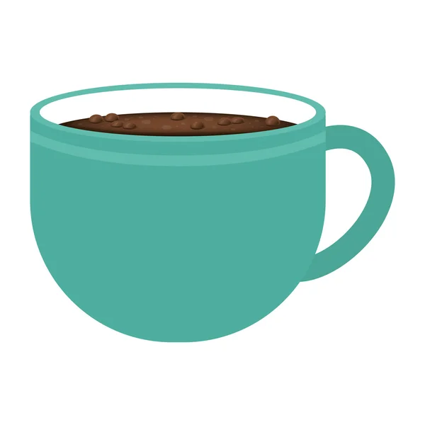 Coffee mug  icon. Coffee time design. Vector graphic — Stock Vector