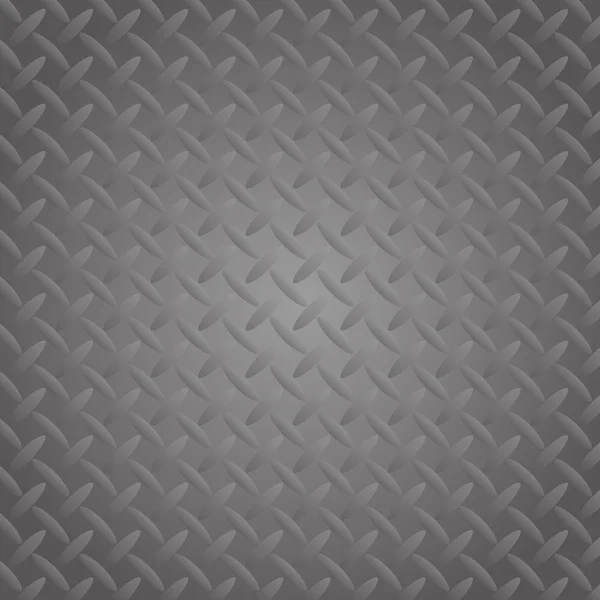 Metallic krom bakgrund, grå mönster — Stock vektor