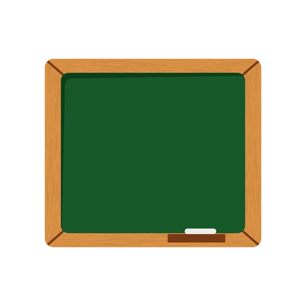 Schoolbord pictogram. School en onderwijs ontwerp. Vectorafbeelding — Stockvector