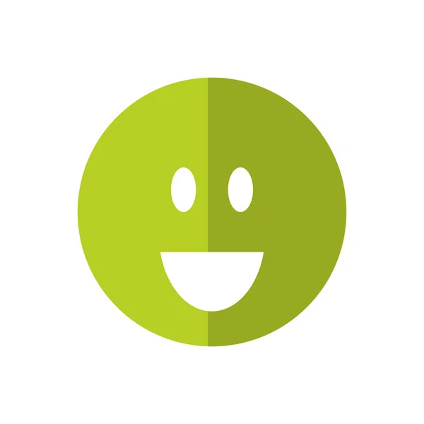 Positive feeling icon. Thinking  design. Vector graphic — Stock Vector