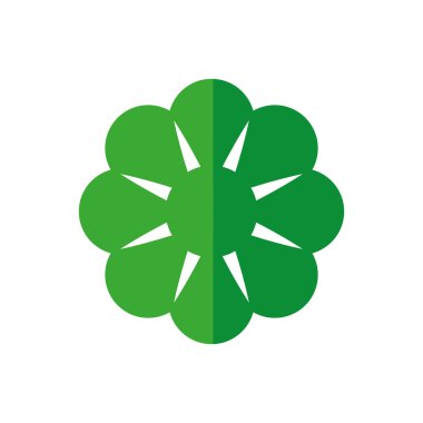 Çiçek simgesi. Bahçe tasarımı. Vektör grafiği