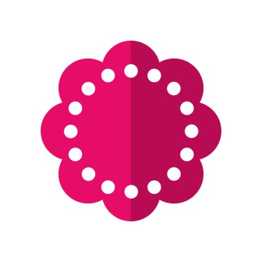 Çiçek simgesi. Bahçe tasarımı. Vektör grafiği