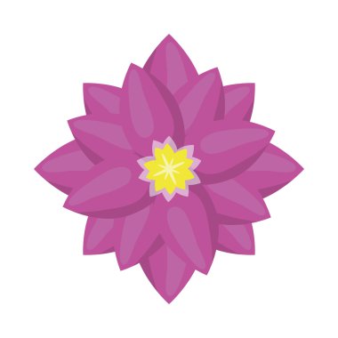 Çiçek simgesi. Bahçe tasarımı. Vektör grafiği