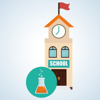 Resimde arka Tasarım Okulu için hakkında eğitim ile ilgili düz