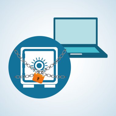 Güvenlik sistemi tasarımı, uyarı ve teknoloji kavramı