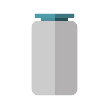 Kavanoz simgesi. Mutfak ve pişirme tasarım. Vektör grafiği