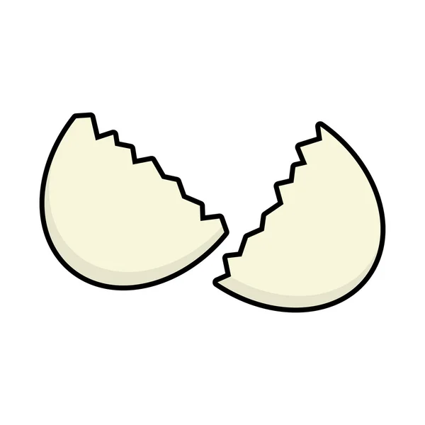 Icona dell'uovo. Concetto di cibo agricolo. Grafico vettoriale — Vettoriale Stock