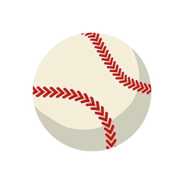 Ícone de bola. Desenho de basebol. Gráfico vetorial —  Vetores de Stock