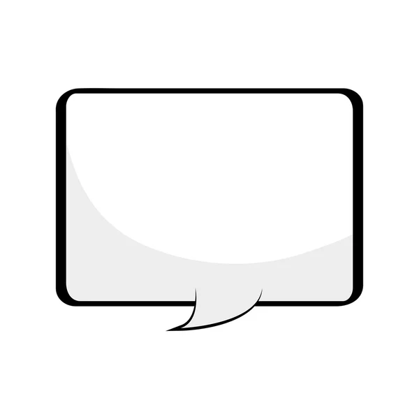 Bubble pictogram. Communicatie-ontwerp. vectorafbeelding — Stockvector