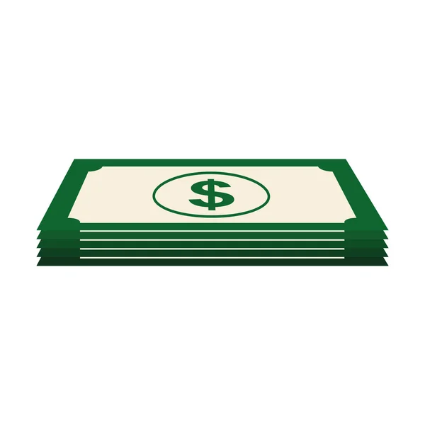 Bill icon. Money design. Vector graphic — Stock Vector