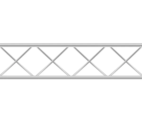 Icona di metallo. Disegno della barriera. Grafico vettoriale — Vettoriale Stock