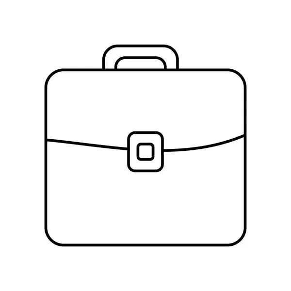 Suitcase icon. Bag design. Vector graphic — Stock Vector