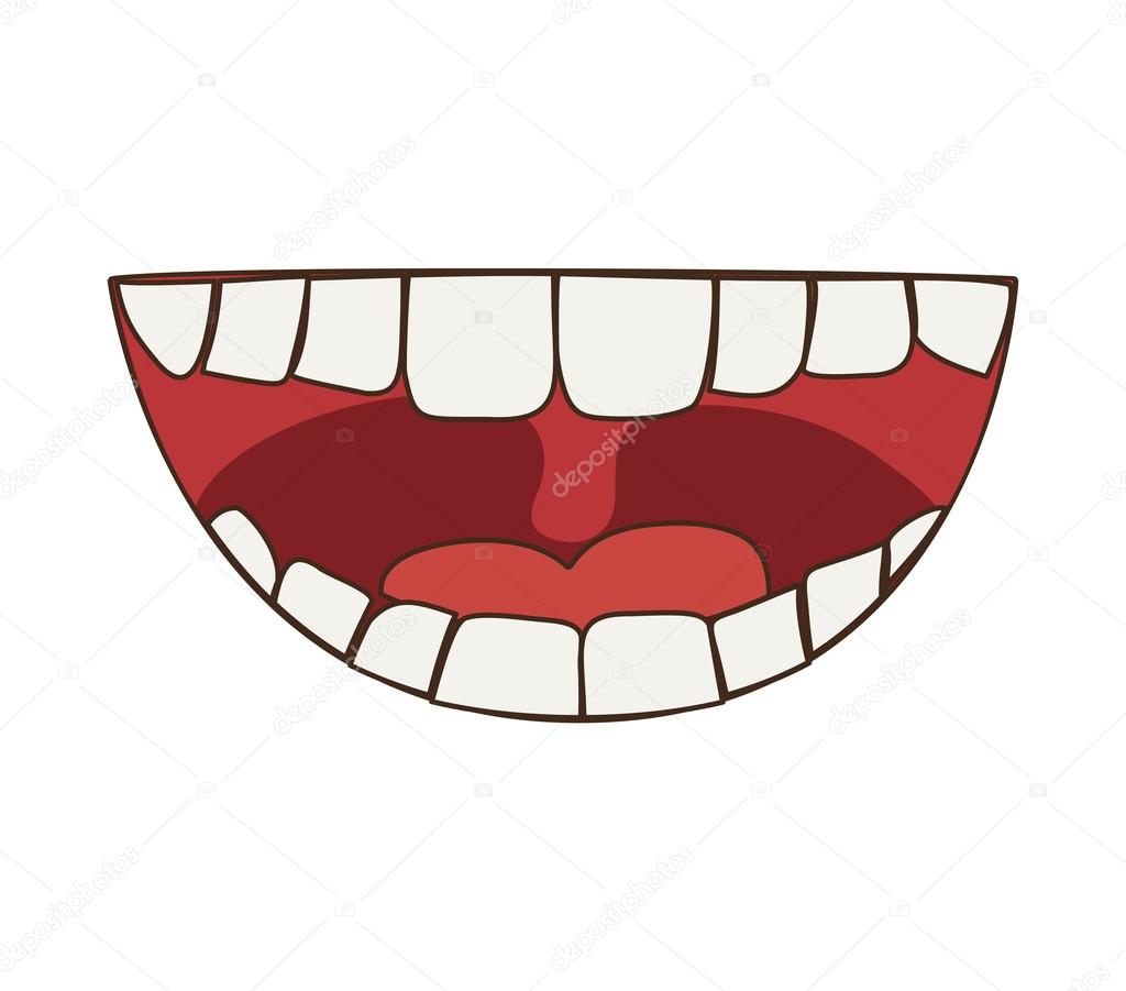 desenhos animados sorrindo boca de halloween 12266883 Vetor no Vecteezy