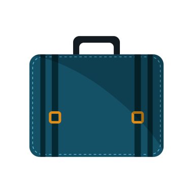 Bavul simgesi. Çanta tasarımı. Vektör grafiği