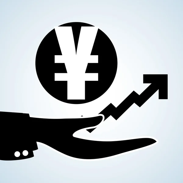 Finansiella artikeln design. Business-ikonen. platt illustration — Stock vektor