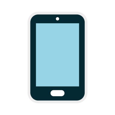 Akıllı telefon simgesi. Becerikli alet ve teknoloji tasarım. Vektör grafiği