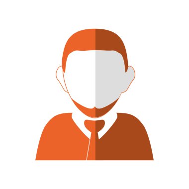 İşadamı simgesi. Kişi tasarım. Vektör grafiği