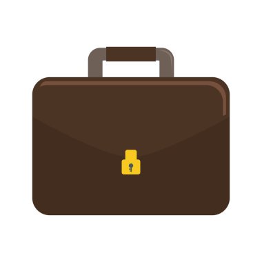 Bavul simgesi. Çanta tasarımı. Vektör grafiği