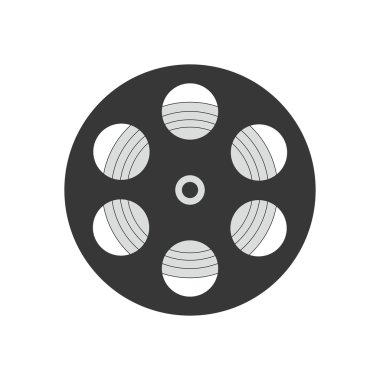 Film şeridi simge. Film tasarımı. Vektör grafiği