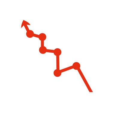 Ok simgesi. Infographic tasarım. Vektör grafiği