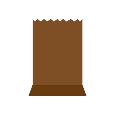 Alışveriş çantası simgesi. Ticaret tasarım. Vektör grafiği