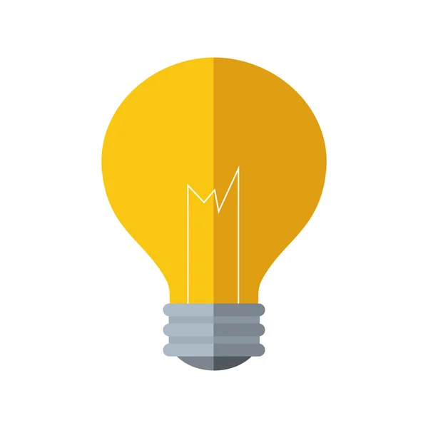 Light bulb ikonen. Energi design. vektorgrafik — Stock vektor
