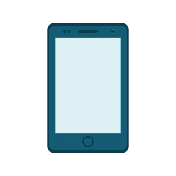 Smartphone pictogram. Technologisch ontwerp. vectorafbeelding — Stockvector
