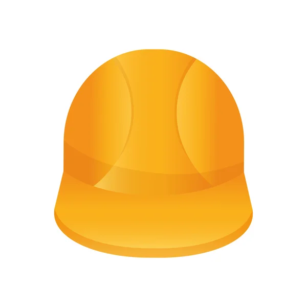 Helm-Symbol. im Bau. Vektorgrafik — Stockvektor