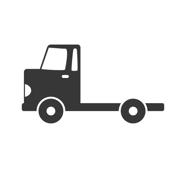 Vrachtwagen pictogram. Levering en verzending. Vectorafbeelding — Stockvector