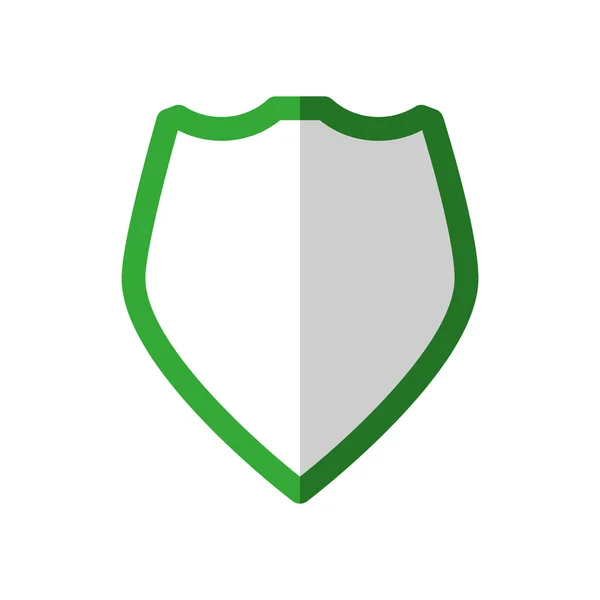 Shield icon. Insurance design. Vector graphic — Stock Vector