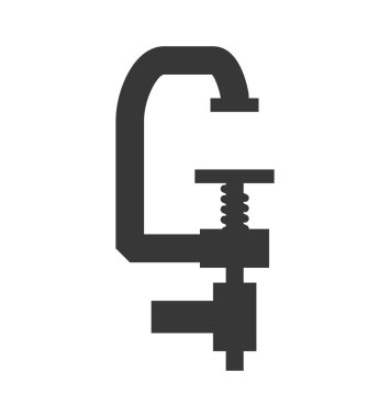 araç simgesi. İnşaat ve onarım tasarımı. Vektör grafiği